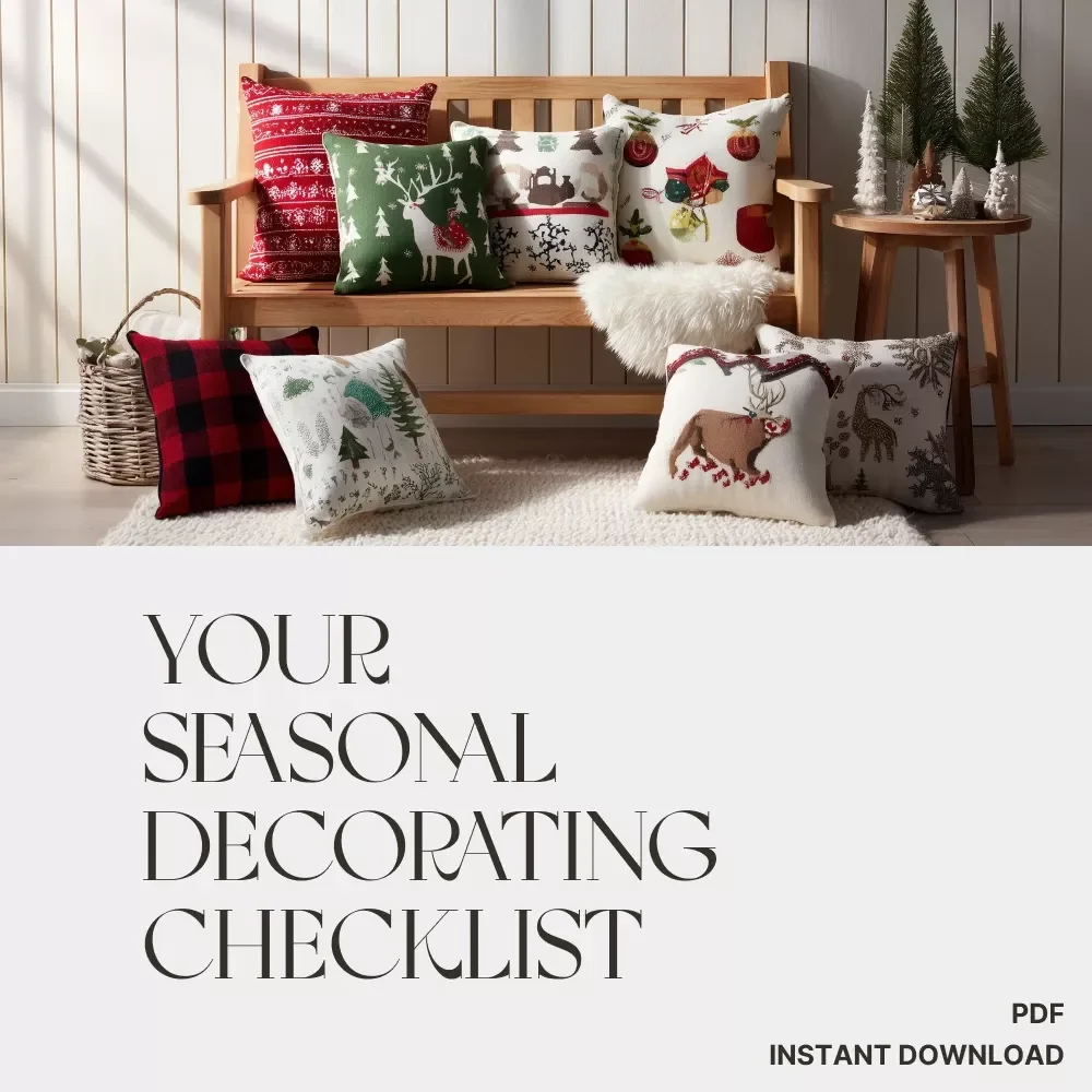Your Seasonal Decorating Checklist – How to Decorate with Seasonal Accents Affordably | DIY Home Decor Guide & Budget-Friendly Decorating Tips