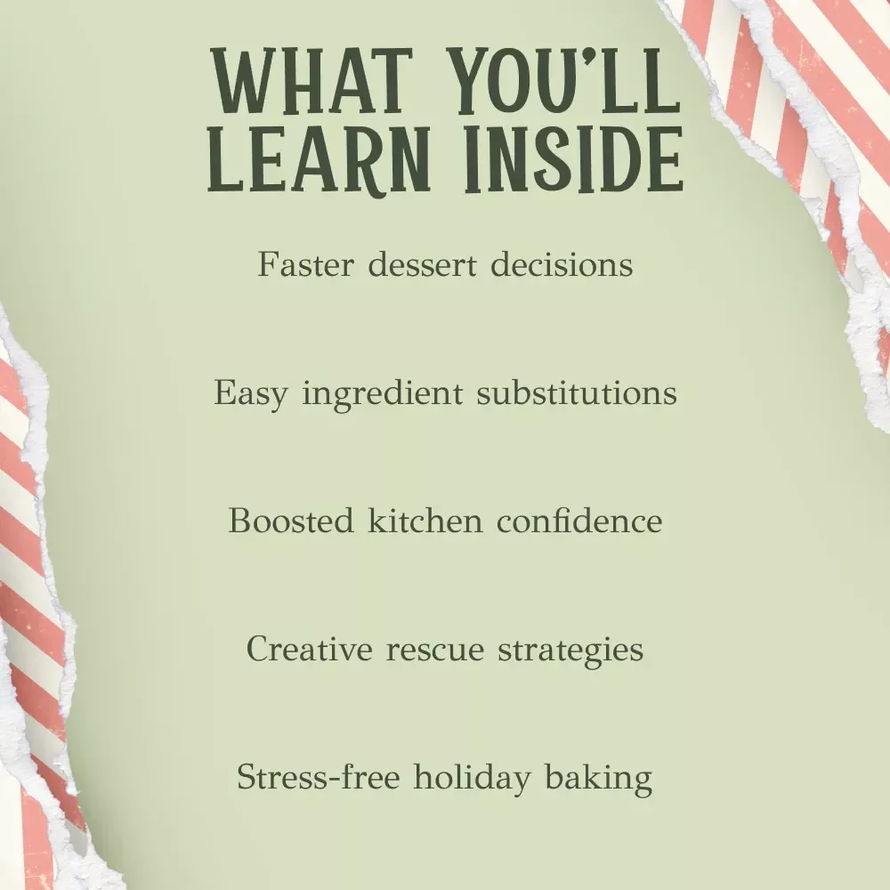 Last-Minute Christmas Treats | Holiday Dessert Guide | Easy Festive Recipes | how to make a last minute christmas dessert | Printable Download