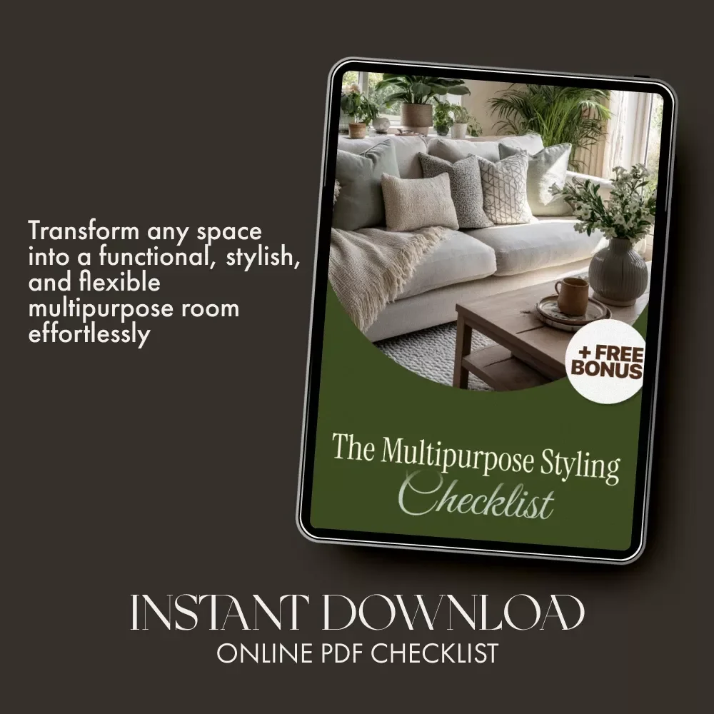 The Multipurpose Styling Checklist | Digital Home Design Guide for How to Style Multipurpose Rooms, Transform Any Space with Function & Flow