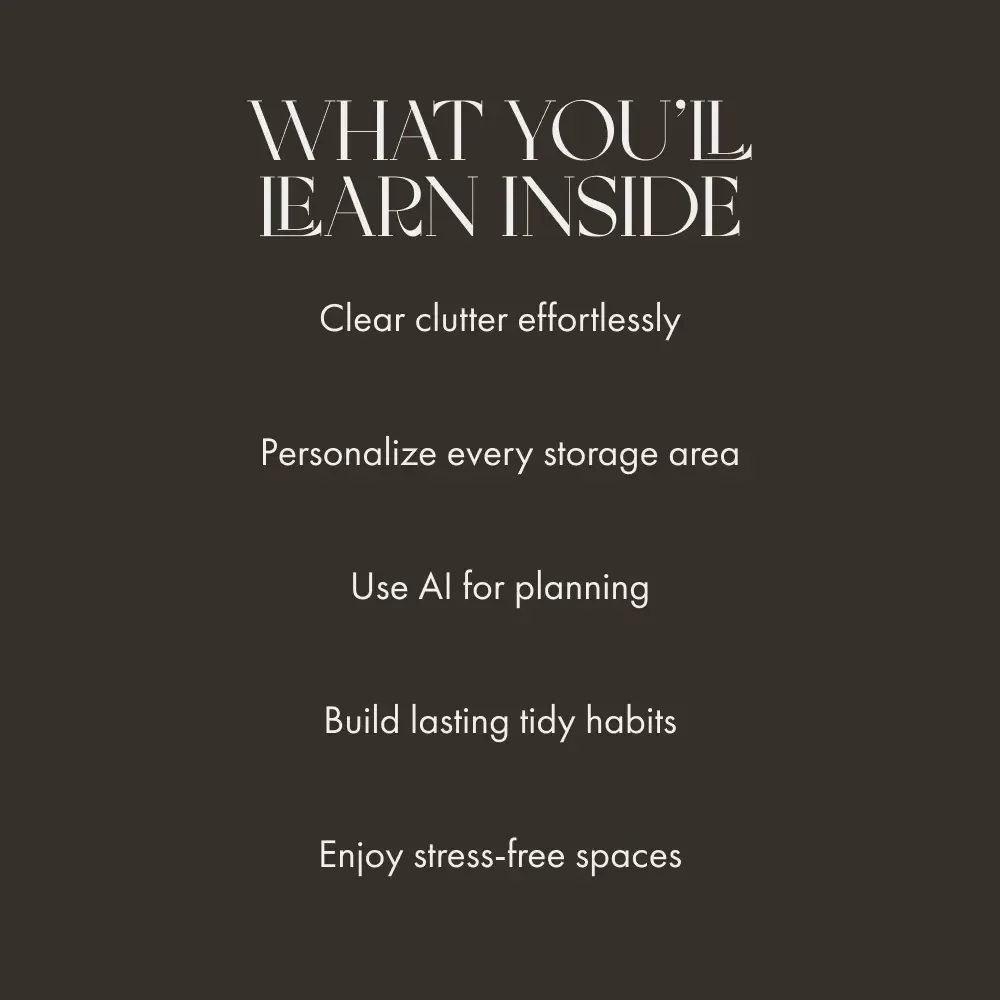 Smart Storage Plans for Every Messy Spot | Printable Digital Guide for How to Plan Storage Solutions for Clutter Prone Areas | Home Organization eBook
