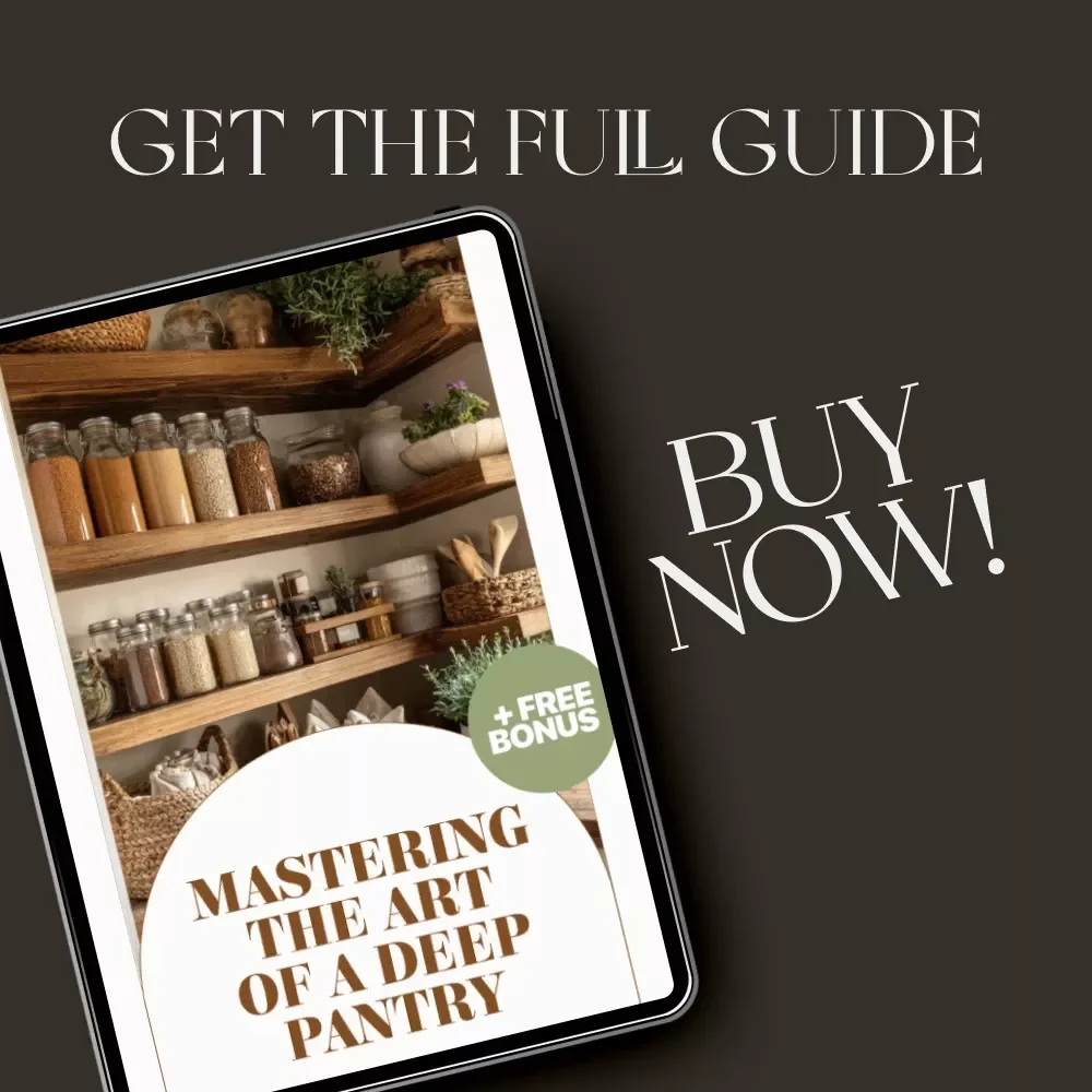 Mastering the Art of a Deep Pantry | How to Organize a Deep Pantry Guide for Effortless Storage, Visibility & Home Harmony