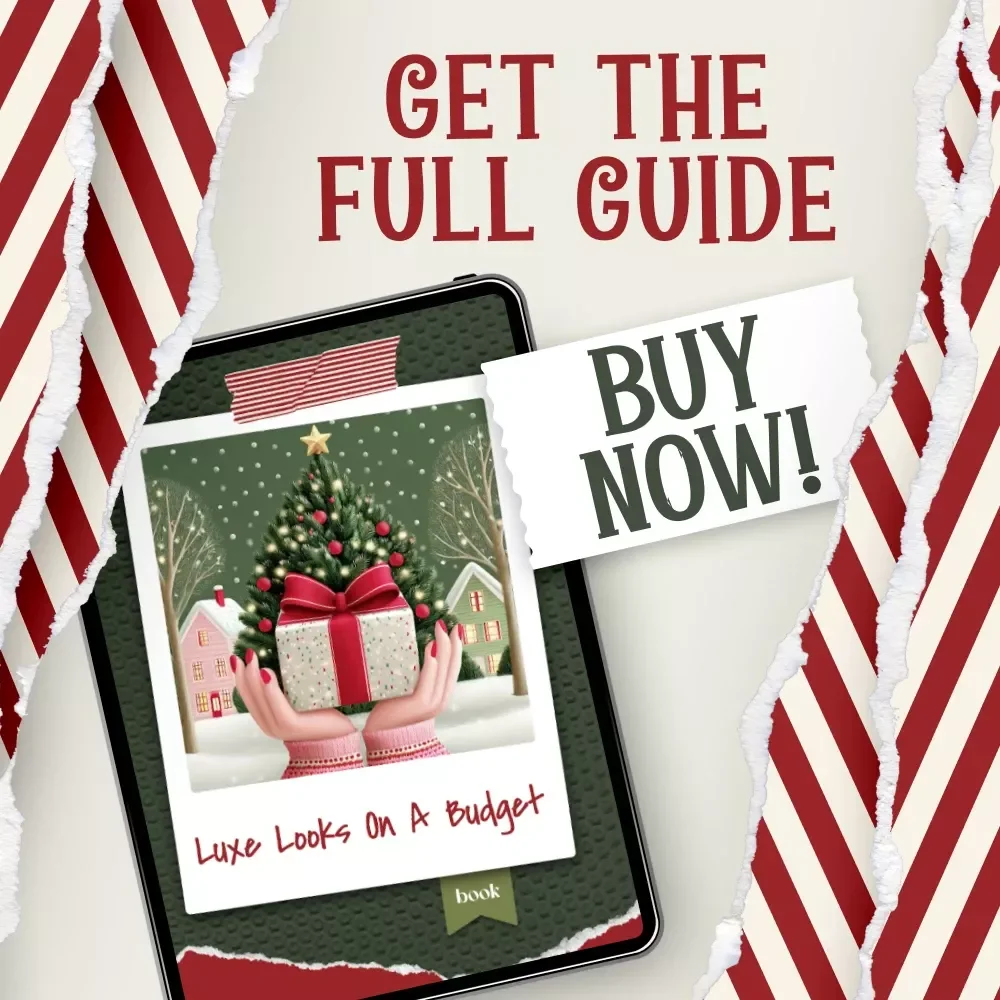 Luxe Looks on a Budget | Digital Download Gift-Wrapping Guide, Luxury Gift Presentation Tips, Budget-Friendly Gifting eBook, Printable Checklist