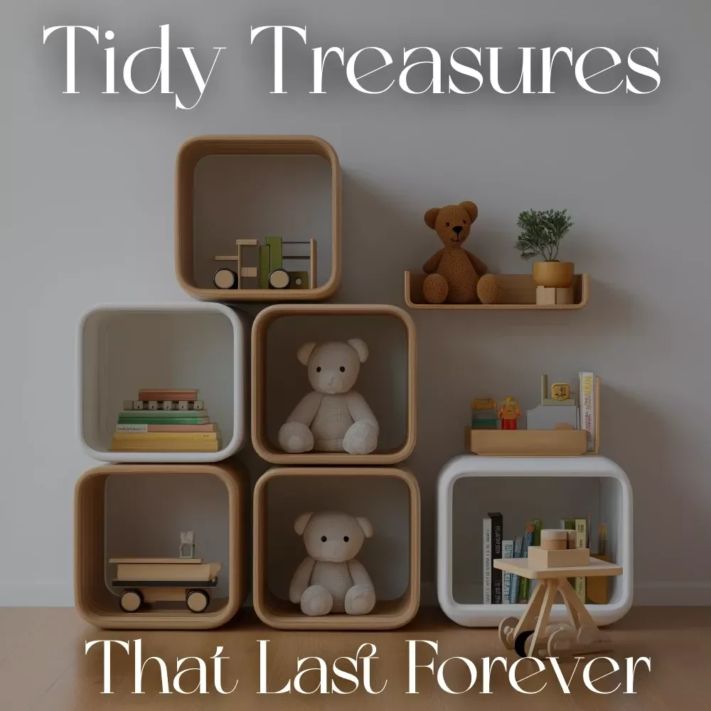 Tidy Treasures That Last Forever | Printable Toy Organization Guide, Kids Playroom Storage eBook, Montessori-Inspired Decluttering System for Busy Parents