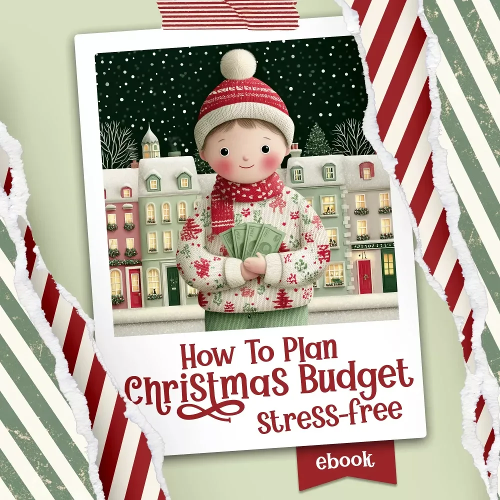 How to Plan Christmas Budget Stress-Free | Holiday Money Planner Ebook | Christmas Budgeting Guide | How to make a christmas budget and stick to it