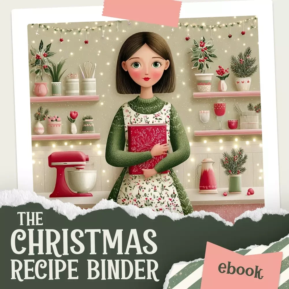 Christmas Recipe Binder | Festive Kitchen Organizer eBook | How to Create a Christmas Recipe Binder Step-by-Step for a Stress-Free Holiday