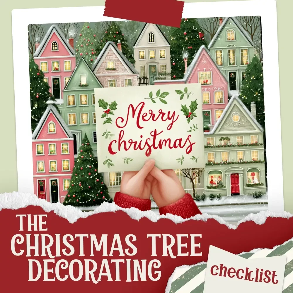 Creative Ways to Give Old Christmas Cards New Life Checklist | Digital Download | what to do with old christmas cards Ideas | Eco-Friendly Christmas Card Upcycling Guide