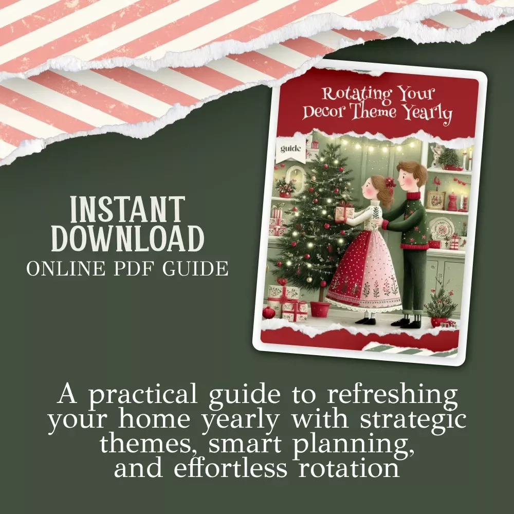 Rotating Your Decor Theme Yearly | Home Styling Guide for Easy Annual Makeovers | Learn how to rotate your decor theme each year with Simple Strategies & AI Tools