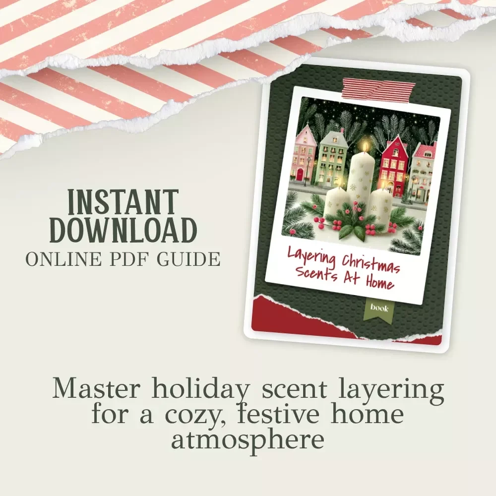 Layering Christmas Scents at Home – The Best Way to Layer Christmas Scents in Your Home | eBook Guide for Holiday Aromas