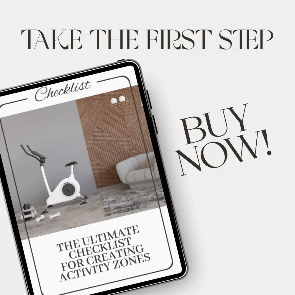 The Ultimate Checklist for Creating Activity Zones | Printable Home & Office Organization Guide | How to Create Zones for Different Activities | Digital Download