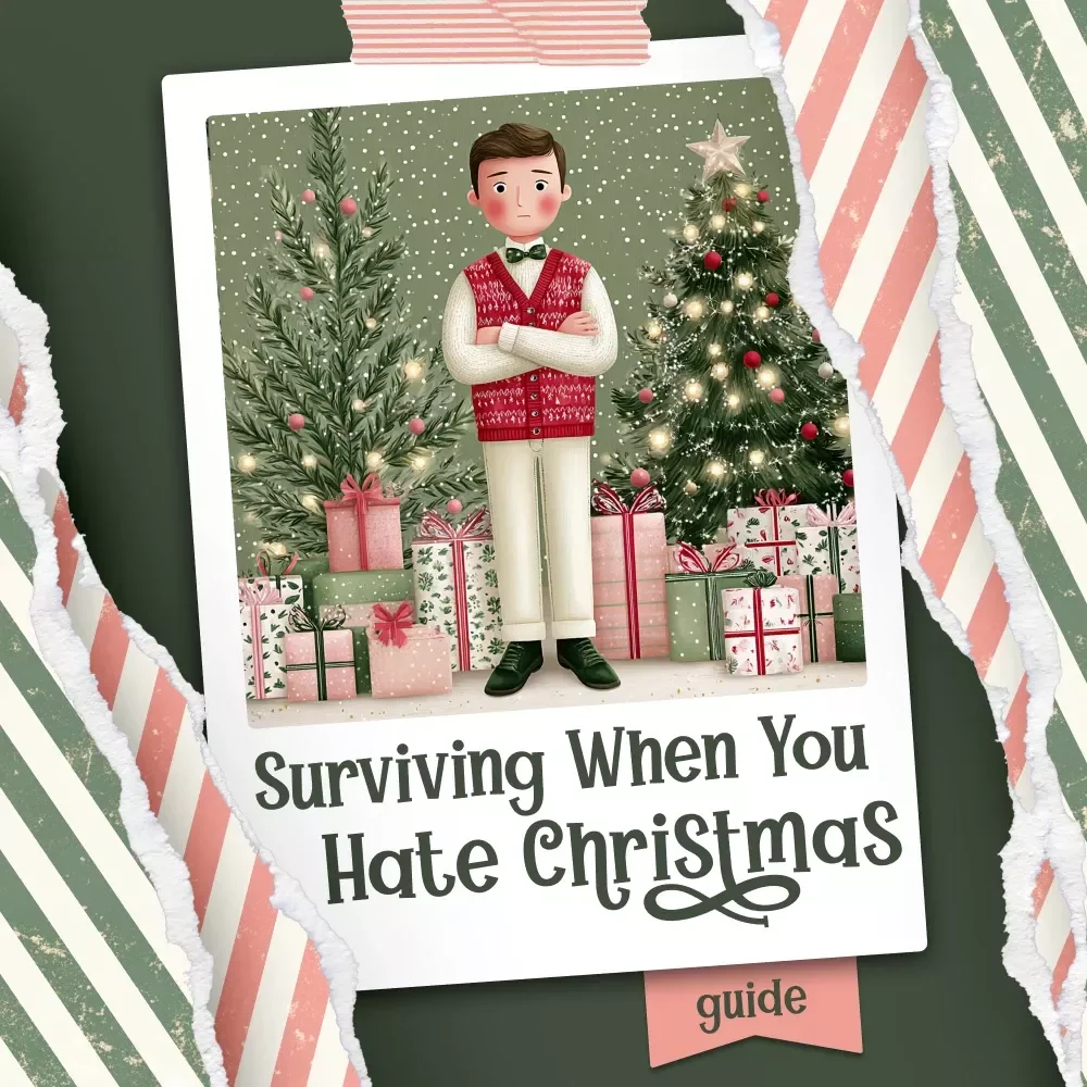 Surviving When You Hate Christmas | Holiday Survival Guide for Overwhelmed Adults | Gentle Seasonal Support | what to do when you hate christmas | Stress-Free Christmas Mindset Guide (Digital Download)