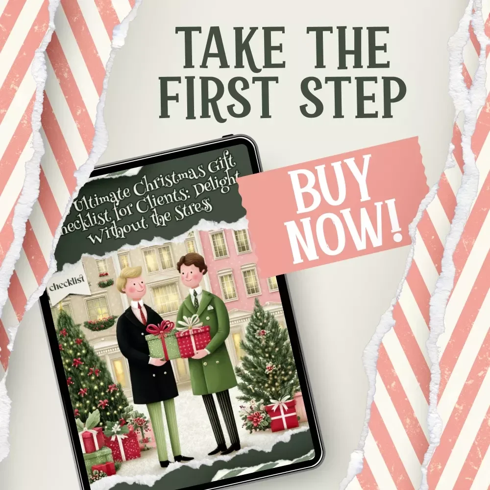 The Ultimate Christmas Gift Checklist for Clients | Printable Holiday Gift Planning Guide | Digital Download for Meaningful christmas gifts for clients