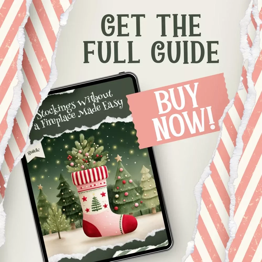 Stockings Without a Fireplace Made Easy | Holiday Decorating Guide for Small Spaces | Cozy Christmas Display Ideas | The best way to hang stockings without a fireplace