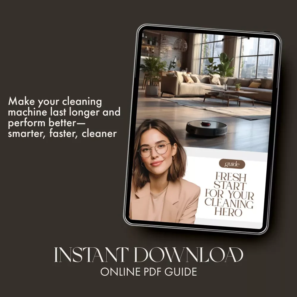 Fresh Start for Your Cleaning Hero – Ultimate Guide on How to Clean Your Vacuum or Robot Cleaner for Peak Performance | Digital Download for Smart Home Lovers