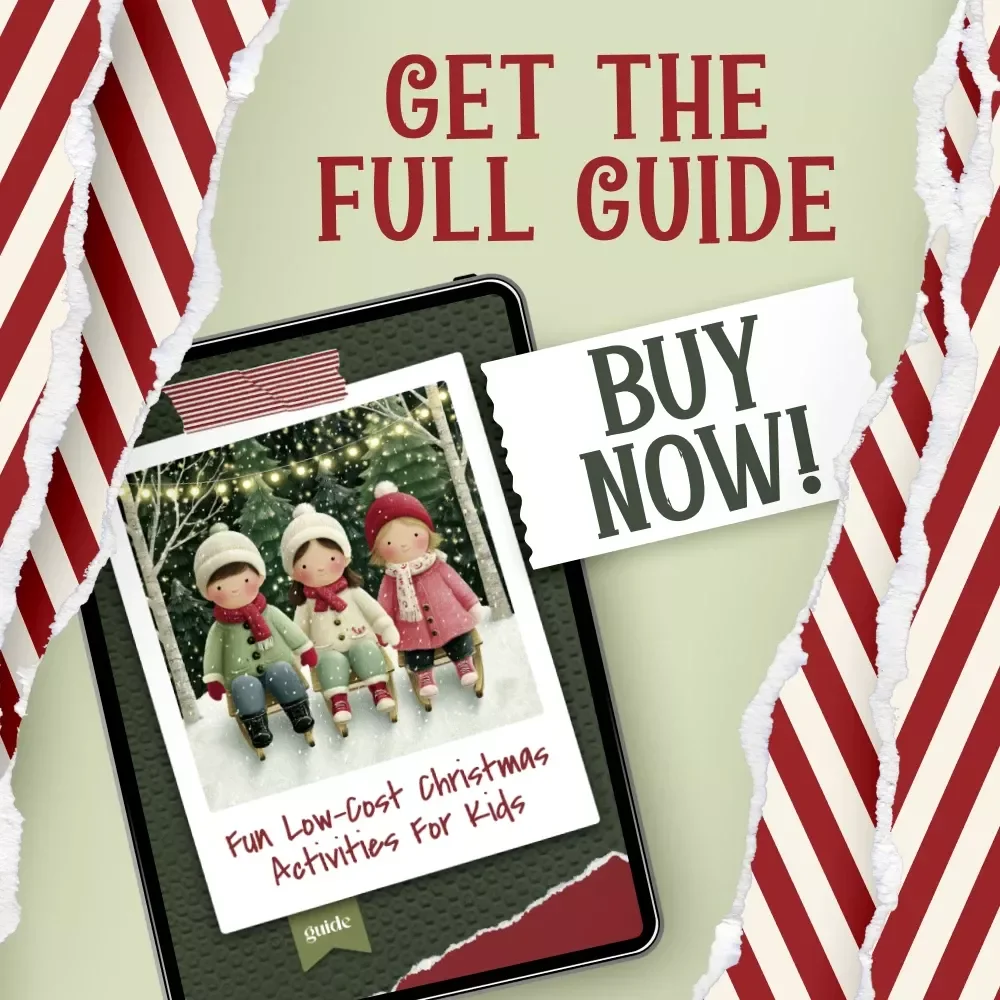 Fun Low-Cost Christmas Activities for Kids | Budget-Friendly Holiday Guide for Families | Digital Download with DIY Crafts, Simple Decorations & Meaningful Family Traditions | Low-Cost Christmas Activities for Kids