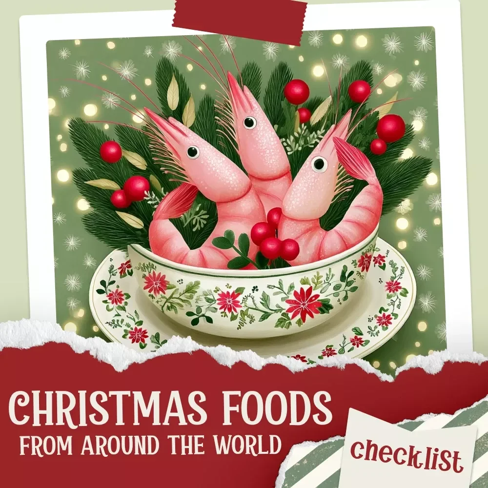 Explore Christmas Foods from Around the World | Festive Holiday Checklist | christmas foods from different cultures Guide for Families, Foodies & Global Traditions