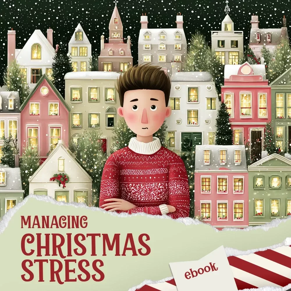 Managing Christmas Stress eBook | Holiday Wellness Guide for Calm Celebrations | Stress-Free Christmas Planning | how to manage christmas stress