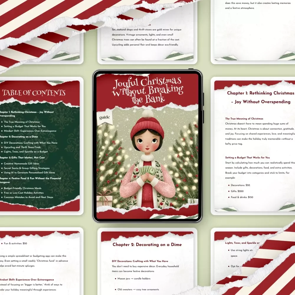 Joyful Christmas Without Breaking the Bank – Budget-Friendly Holiday Guide for Stress-Free Festivities | Perfect for Anyone Seeking How to Celebrate Christmas on a Budget