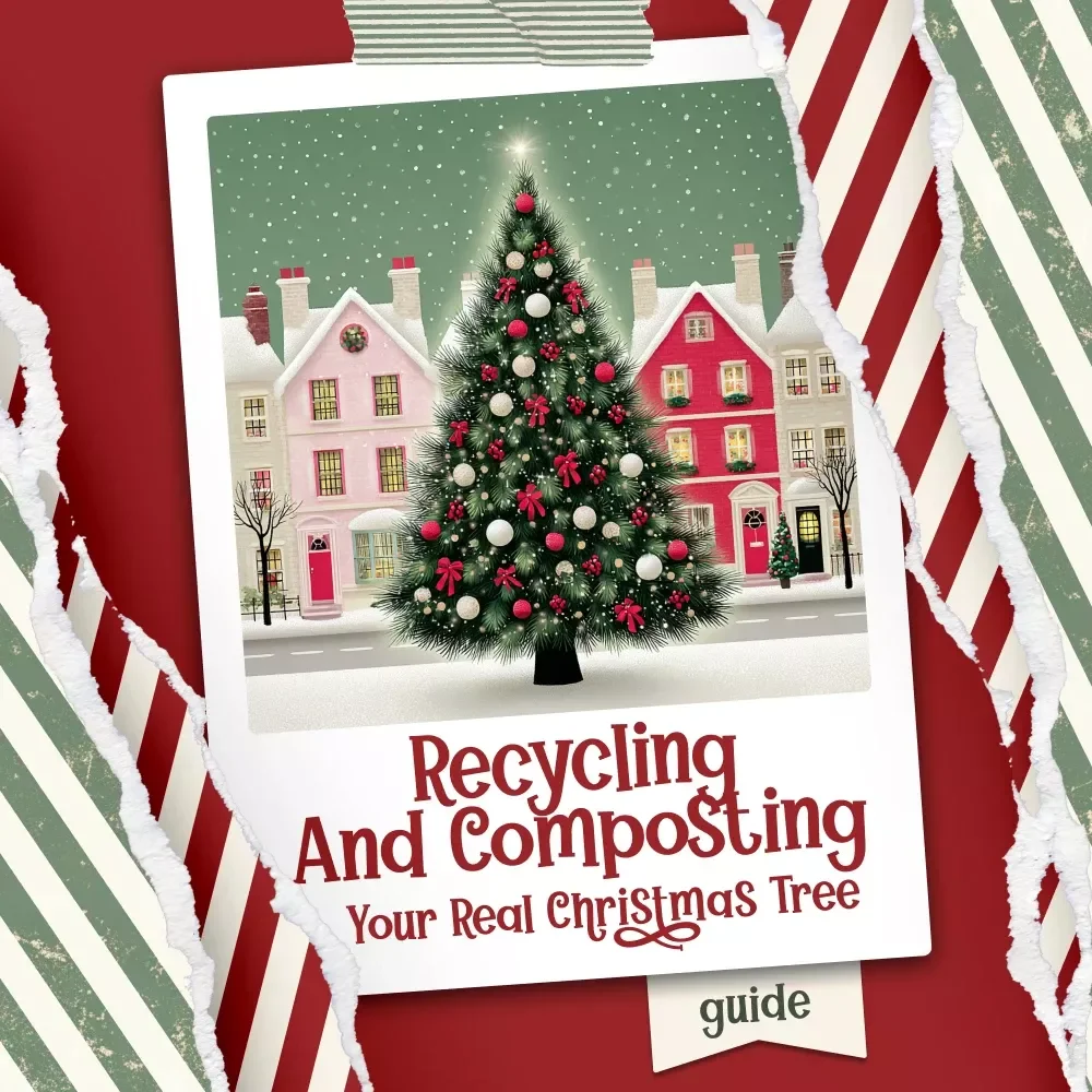 Recycling and Composting Your Real Christmas Tree | Eco-Friendly Holiday Guide | Sustainable Disposal Tips | How to recycle or compost a real christmas tree