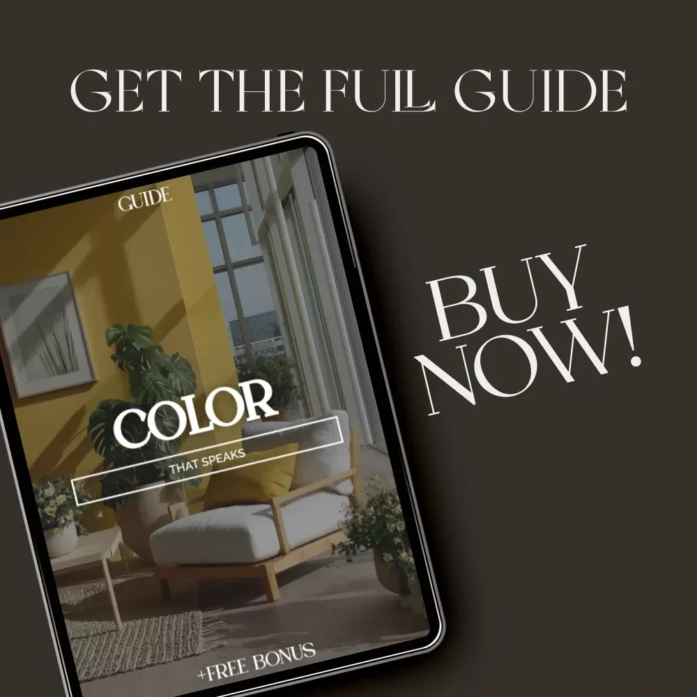 Color That Speaks | Digital Interior Design Guide | The Psychology of Color in Home Decor | AI Color Palette Ideas for Harmonious Spaces
