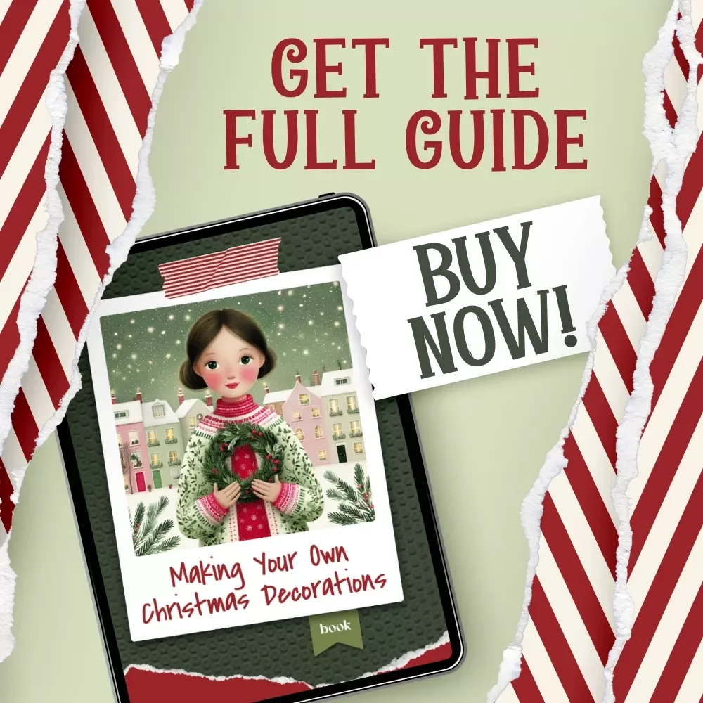 Making Your Own Christmas Decorations Ebook | DIY Holiday Craft Guide | how to make your own christmas decorations | Festive Handmade Décor Tutorials for a Cozy Christmas