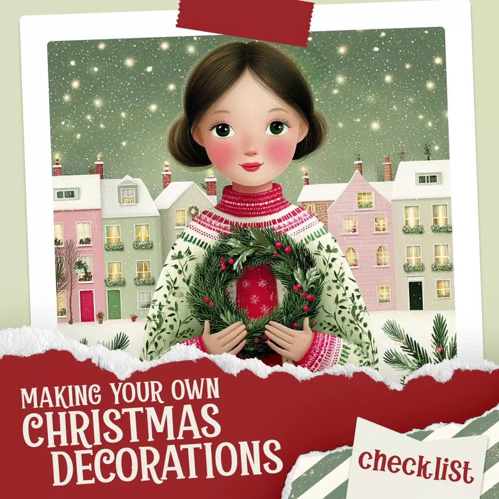 Making Your Own Christmas Decorations Ebook | DIY Holiday Craft Guide | how to make your own christmas decorations | Festive Handmade Décor Tutorials for a Cozy Christmas
