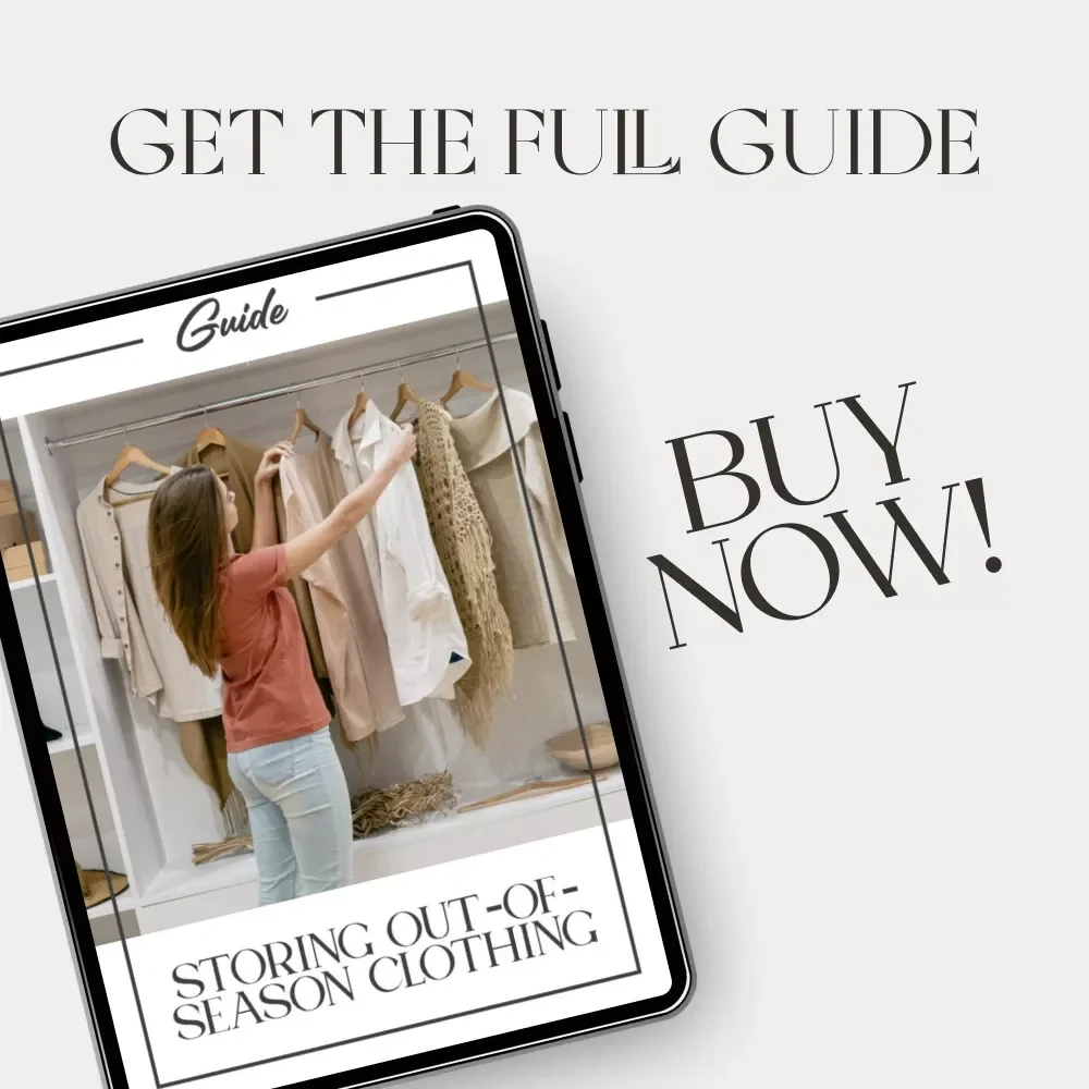 Storing Out-of-Season Clothing | How to Store Out of Season Clothing Guide for Organized Wardrobes, Minimalist Living & Smart Seasonal Storage