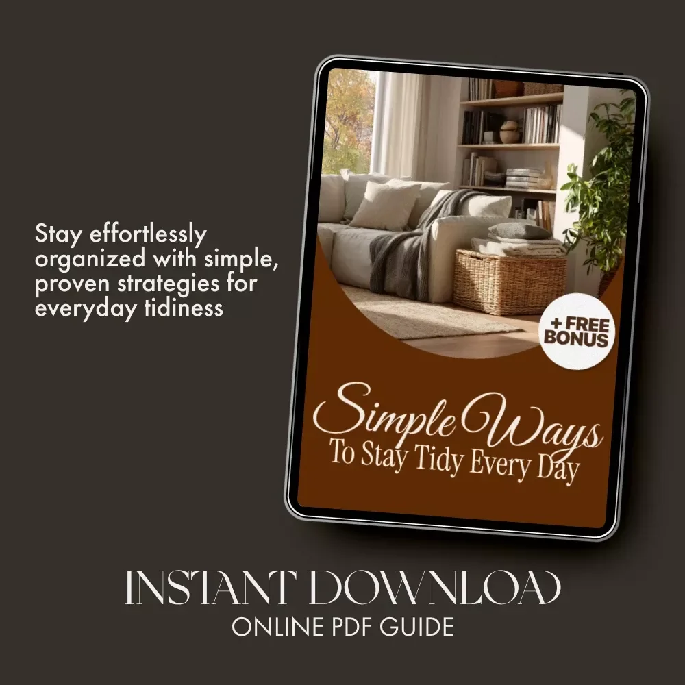 Simple Ways to Stay Tidy Every Day | Best Way to Keep Tidy High Traffic Areas | Digital Decluttering Guide for Busy Homes