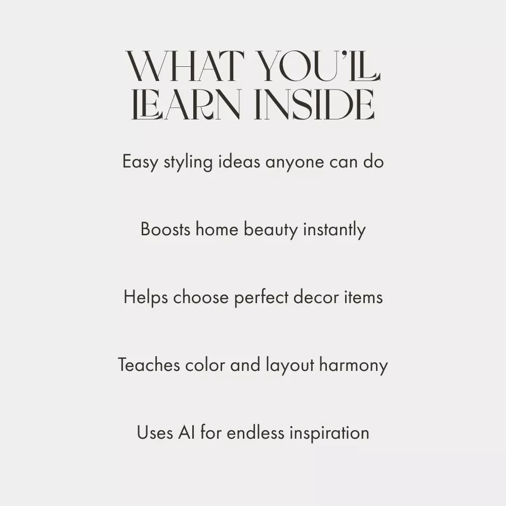 Transform Your Space with Style and Ease | Digital Home Styling Guide | How to Style a Windowsill for Every Aesthetic