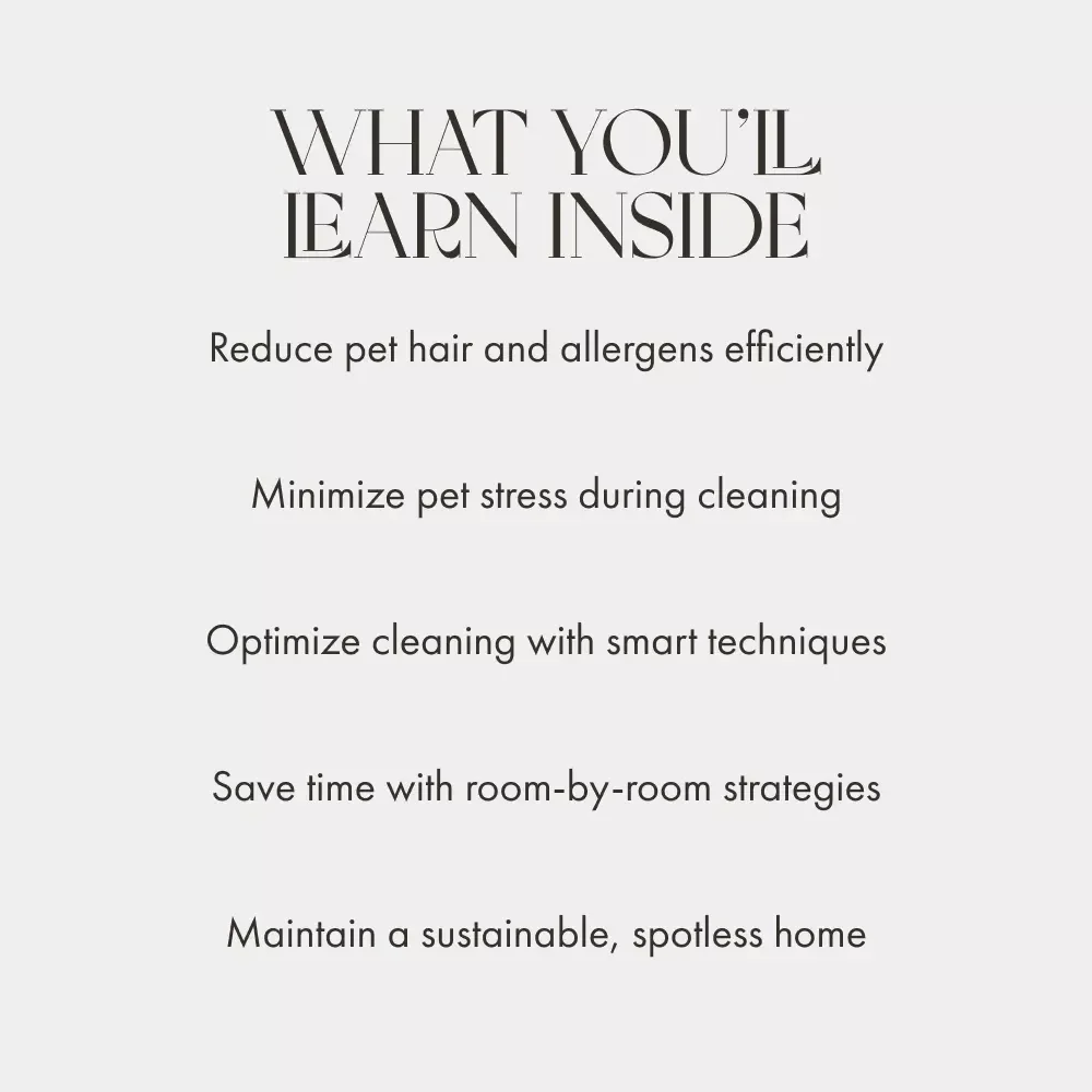 Vacuuming with Pets in the House: A Smart Guide – Pet Hair Cleaning Tips, Pet-Friendly Vacuum Techniques, and Home Cleaning Strategies for Dog & Cat Owners