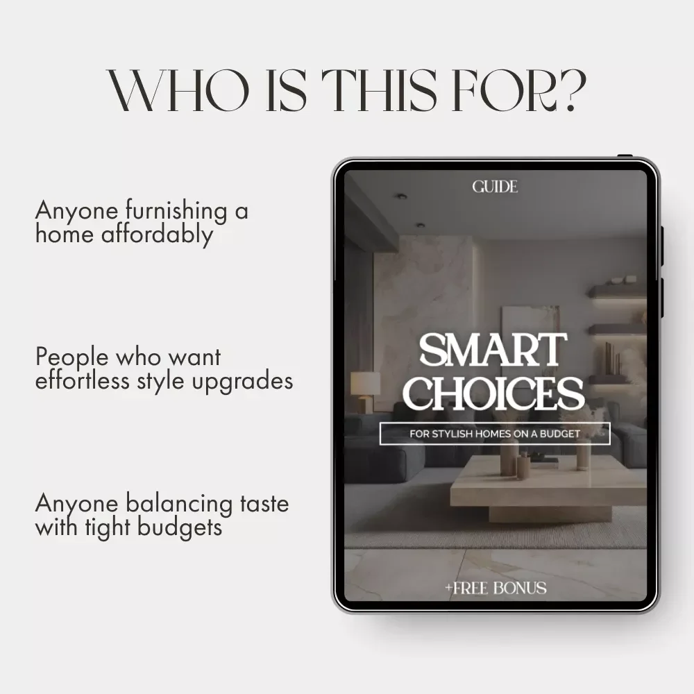 Smart Choices for Stylish Homes on a Budget | How to Choose Budget Friendly Furniture | Home Décor Guide for Affordable Style, Design, and Smart Living