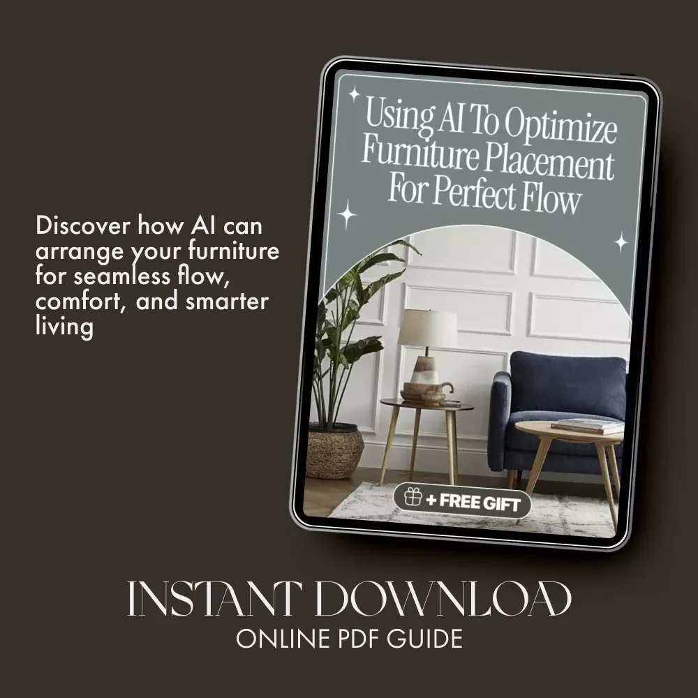 Using AI to Optimize Furniture Placement for Perfect Flow | eBook for Home Design, Interior Layout, and Space Planning | Learn how to use AI to optimize furniture placement for better flow