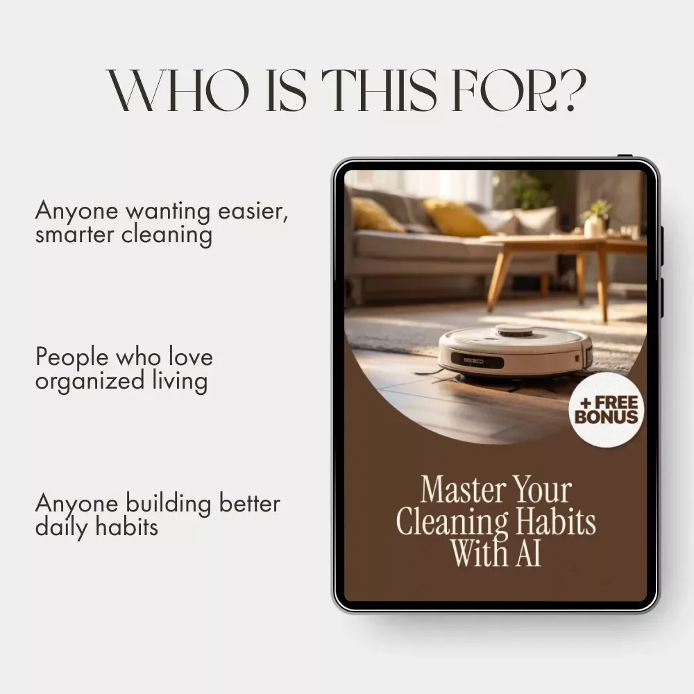 Master Your Cleaning Habits with AI | Digital Cleaning Checklist | How to Use AI to Track Cleaning Habits | Smart Home Cleaning Routine Guide