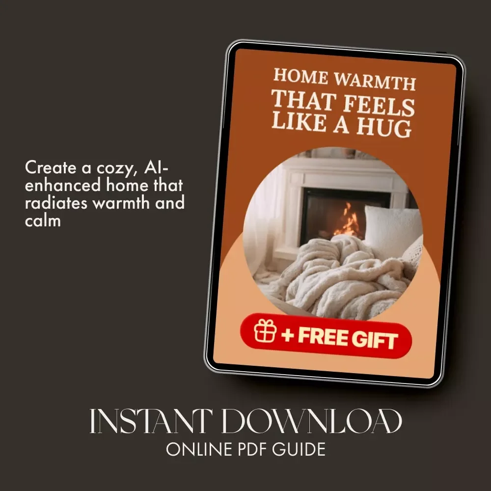 Home Warmth That Feels Like a Hug | A Digital Guide on How to Create Cozy Mood at Home | Cozy Living eBook