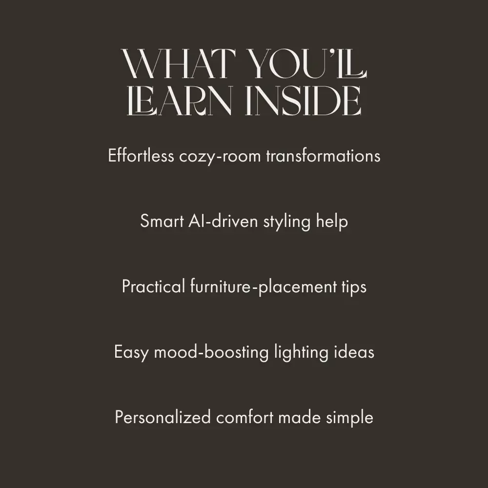 The Cozy Collective: Tips for Inviting, Stylish Living Rooms | Digital Guide for How to Style Living Rooms for Cozy Gatherings, Home Decor eBook, Modern Interior Styling PDF