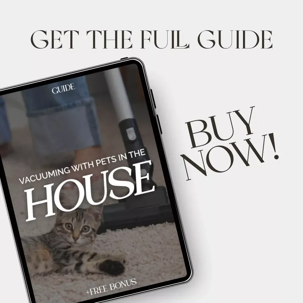 Vacuuming with Pets in the House: A Smart Guide – Pet Hair Cleaning Tips, Pet-Friendly Vacuum Techniques, and Home Cleaning Strategies for Dog & Cat Owners