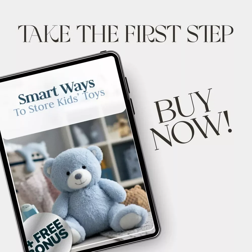 Smart Ways to Store Kids’ Toys | Printable Guide, eBook, Checklist for Moms | Decluttering Tips, Toy Storage Ideas, Kids’ Room Organization, Digital Download
