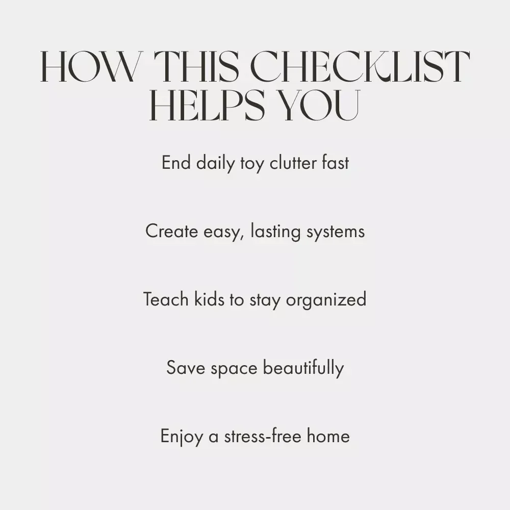 Smart Ways to Store Kids’ Toys | Printable Guide, eBook, Checklist for Moms | Decluttering Tips, Toy Storage Ideas, Kids’ Room Organization, Digital Download