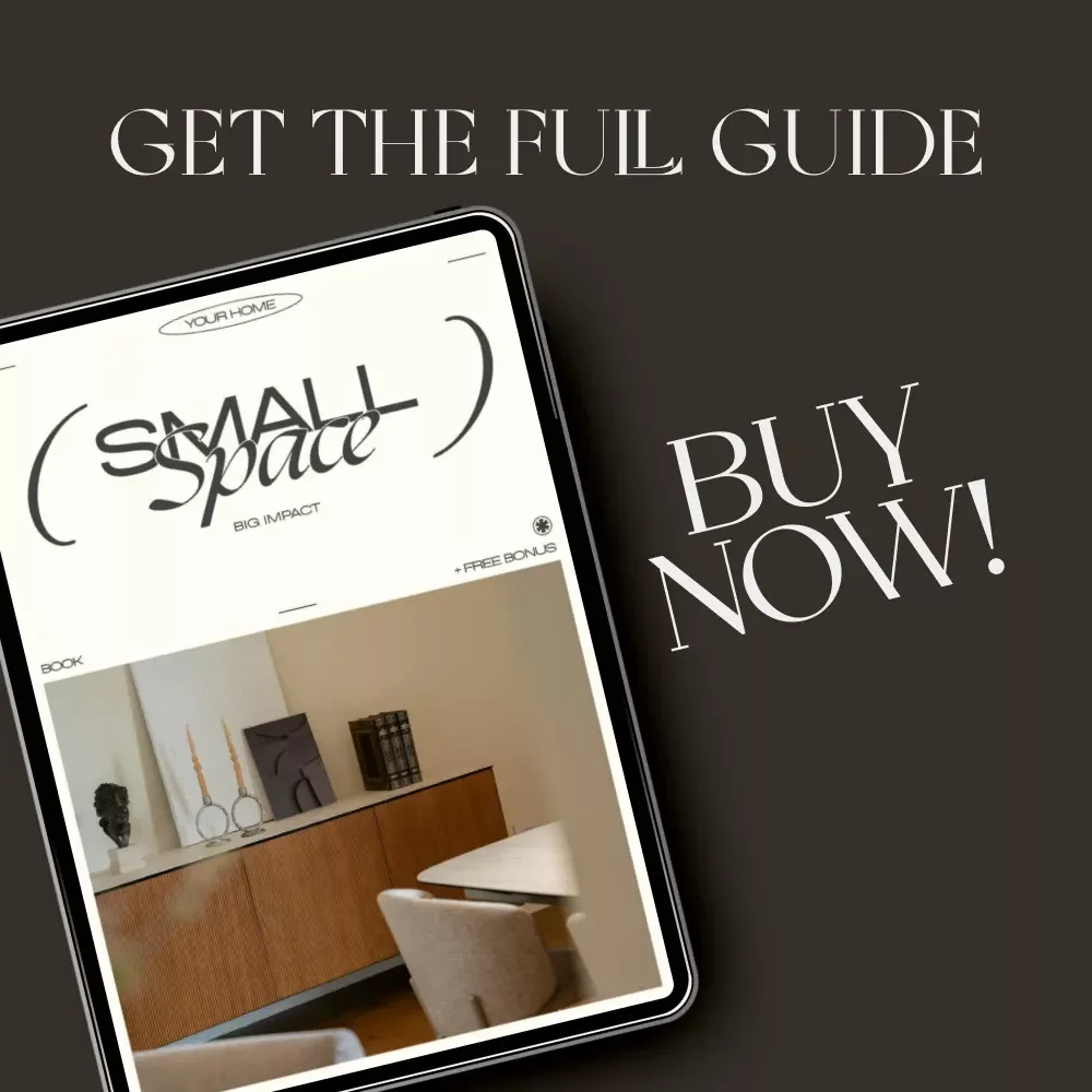 Small Space Big Impact | Bathroom Organization eBook | How to Organize a Bathroom for Maximum Space | Home Decluttering & Storage Solutions Guide