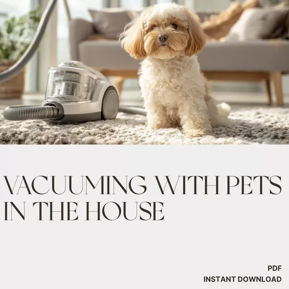 Vacuuming with Pets in the House: A Smart Guide – Pet Hair Cleaning Tips, Pet-Friendly Vacuum Techniques, and Home Cleaning Strategies for Dog & Cat Owners