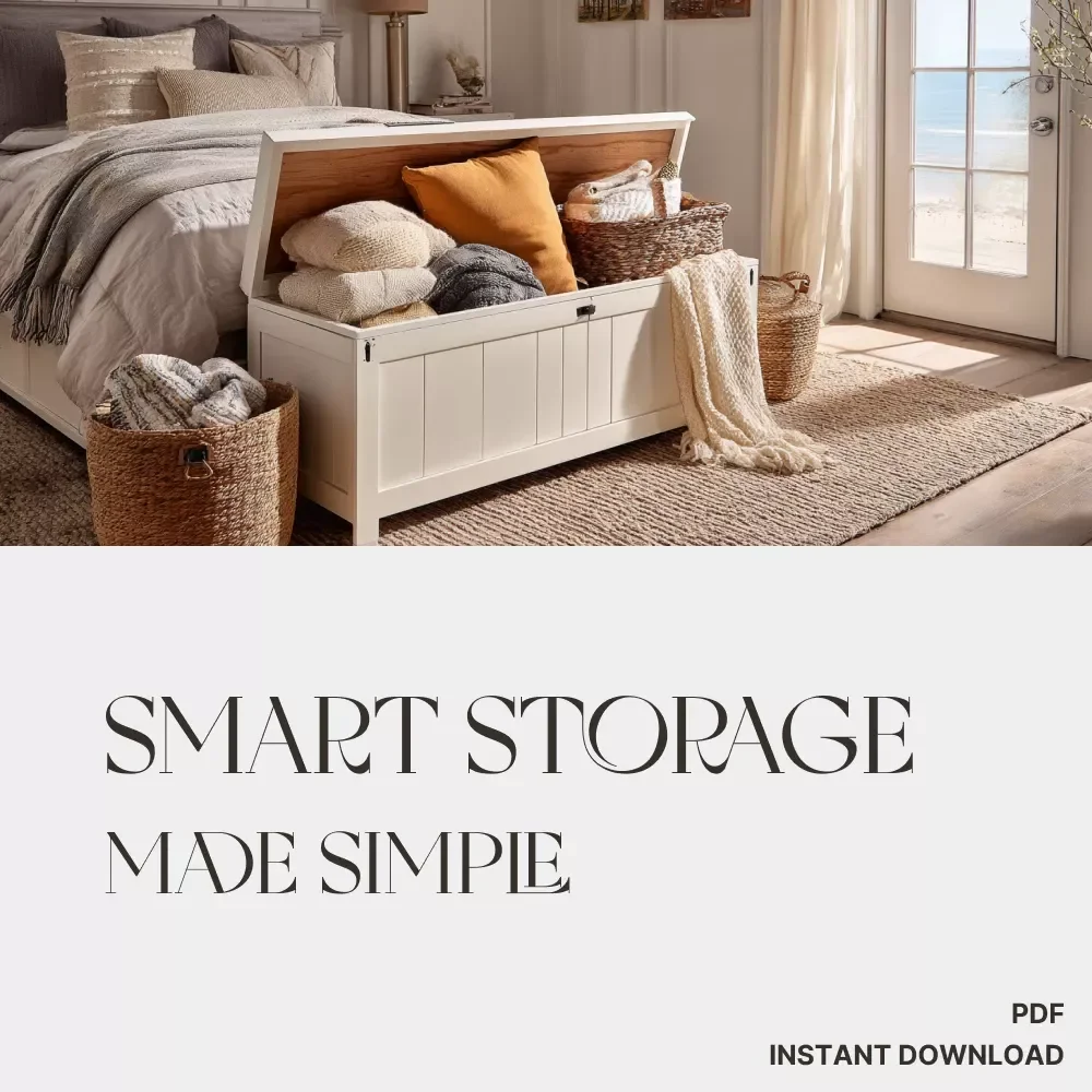 Smart Storage Made Simple | Printable Checklist for Home Organization | How to Choose Storage for Large Items | Garage & Closet Organization Guide