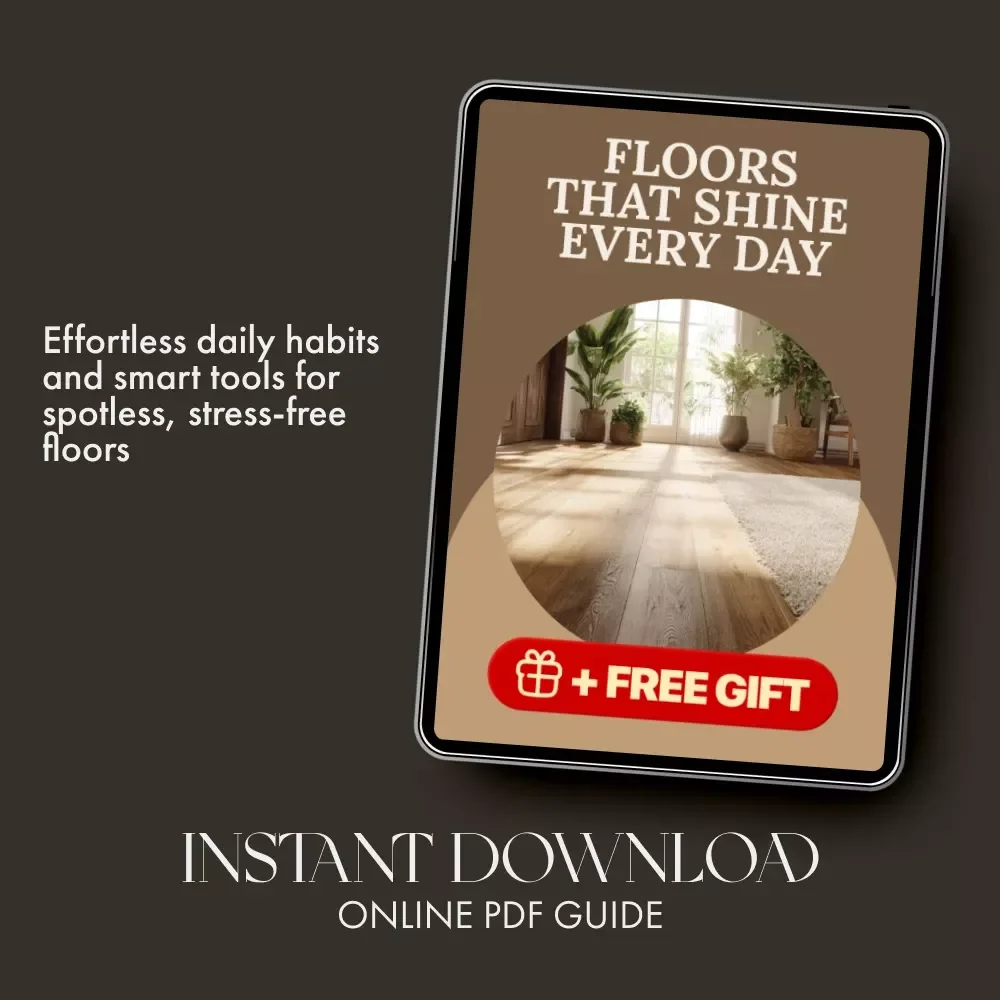 Floors That Shine Every Day | Simple Tricks to Maintain Clean Floors | Digital Cleaning Guide for Effortless Home Care
