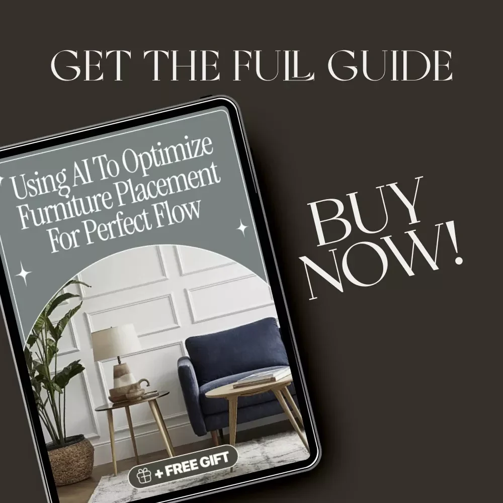 Using AI to Optimize Furniture Placement for Perfect Flow | eBook for Home Design, Interior Layout, and Space Planning | Learn how to use AI to optimize furniture placement for better flow