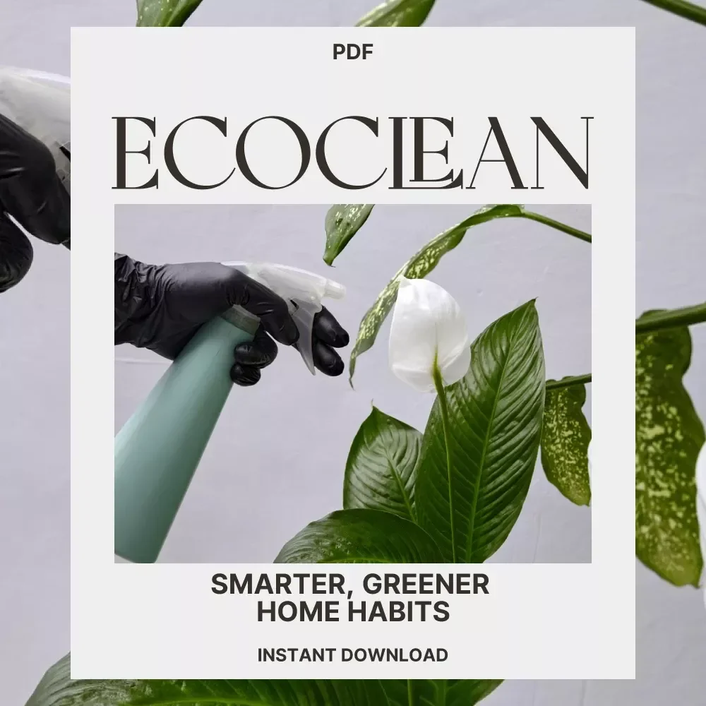 EcoClean: Smarter, Greener Home Habits | Sustainable Cleaning Guide | Eco-Friendly Living eBook | Tips for Using Sustainable Cleaning Methods