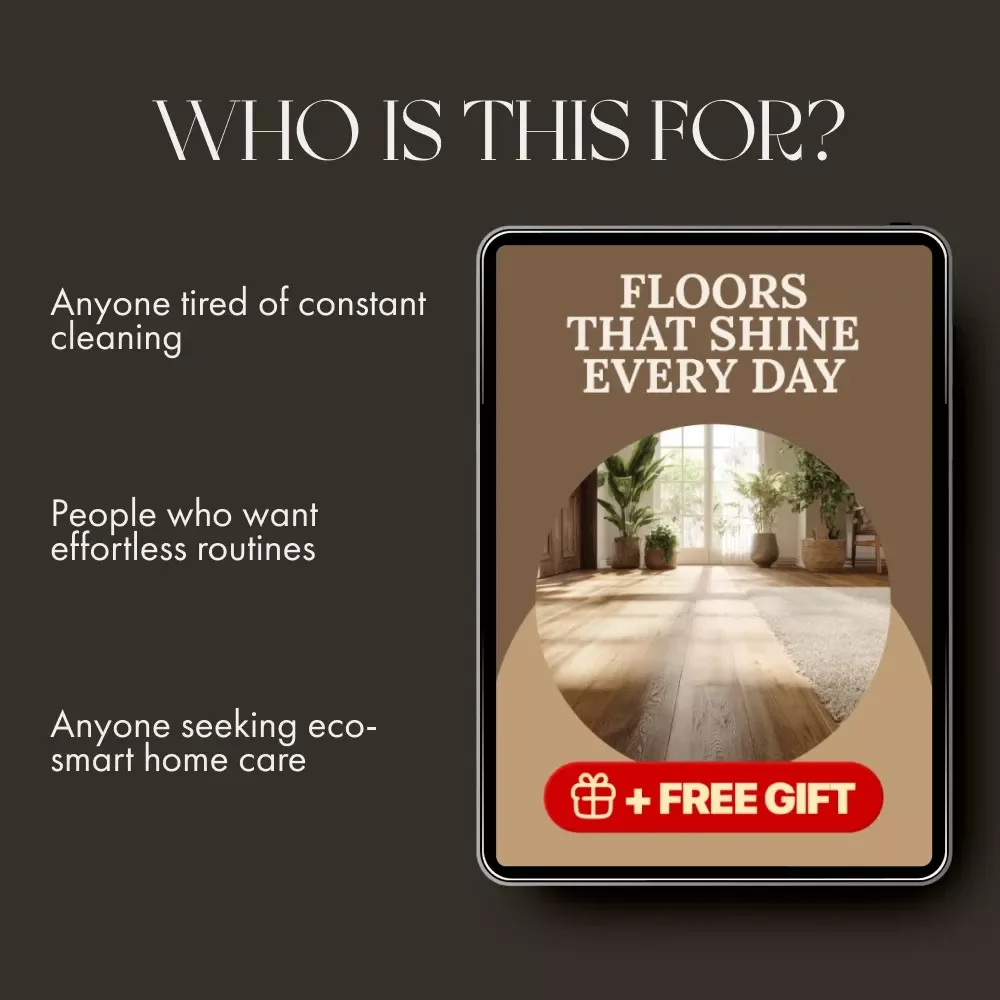 Floors That Shine Every Day | Simple Tricks to Maintain Clean Floors | Digital Cleaning Guide for Effortless Home Care
