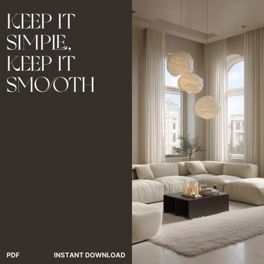 The “Keep It Simple, Keep It Smooth” Maintenance Checklist | Digital Download for Effortless Routines & Tips for Simple Maintenance Routines