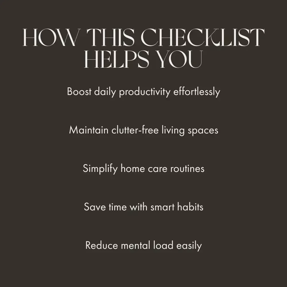 The “Keep It Simple, Keep It Smooth” Maintenance Checklist | Digital Download for Effortless Routines & Tips for Simple Maintenance Routines