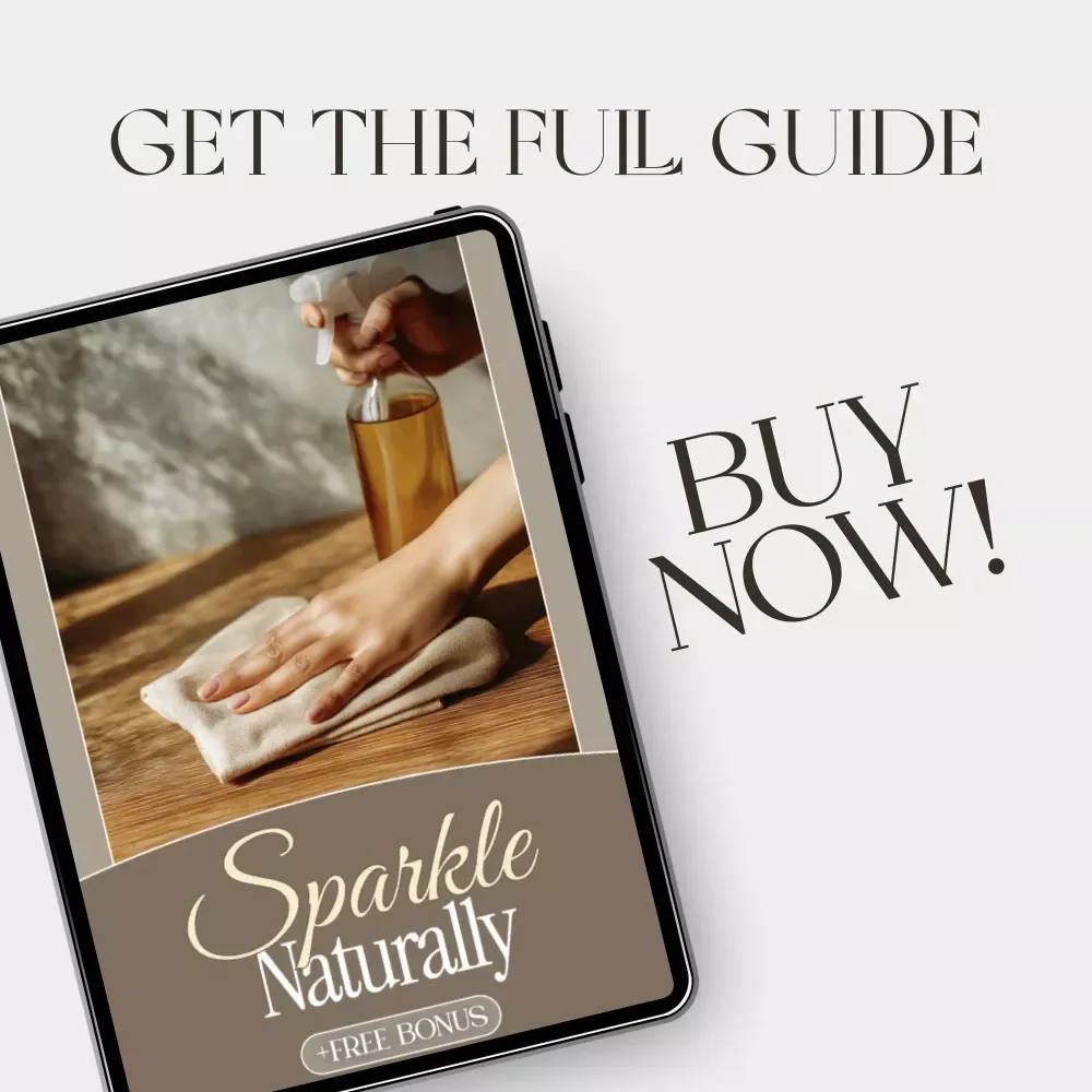 Sparkle Naturally | DIY Guide to How to Make Your Own All-Purpose Cleaner | Eco-Friendly Cleaning eBook for a Greener Home