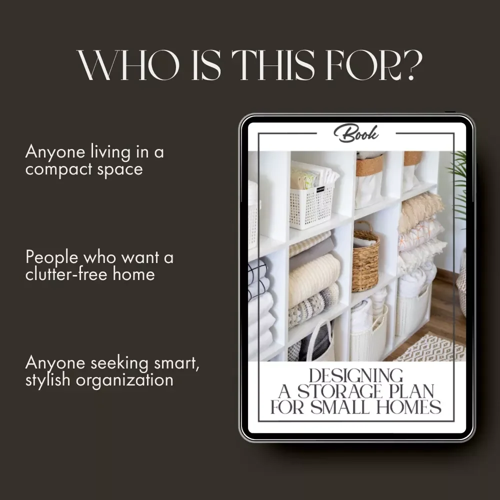 Designing a Storage Plan for Small Homes | eBook Guide for Smart Space Design | How to Design a Storage Plan for Small Homes
