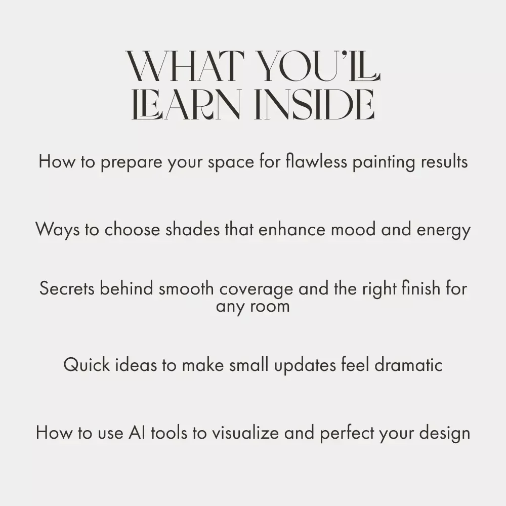 New Energy in Every Stroke – A Complete Guide on How to Refresh a Room with Paint | Digital Download Home Makeover eBook for DIY Enthusiasts, Renters & Interior Design Lovers
