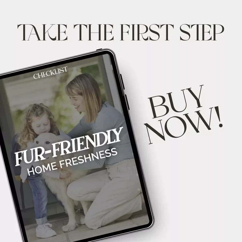 Fur-Friendly Home Freshness | Printable Pet Hygiene Checklist | How to Maintain Hygiene with Pets | Digital Download for Clean & Odor-Free Living with Dogs & Cats